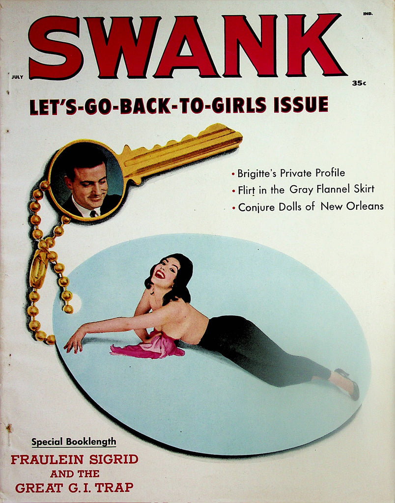 Swank  Magazine   Brigitte's Private Profile / Frank Sinatra  July 1958    061524lm-p