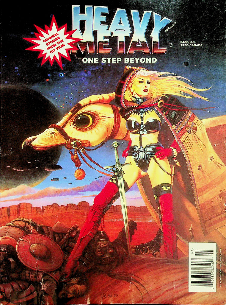 Heavy Metal Magazine  One Step Beyond  vol.10 #1 1996      041926lmp