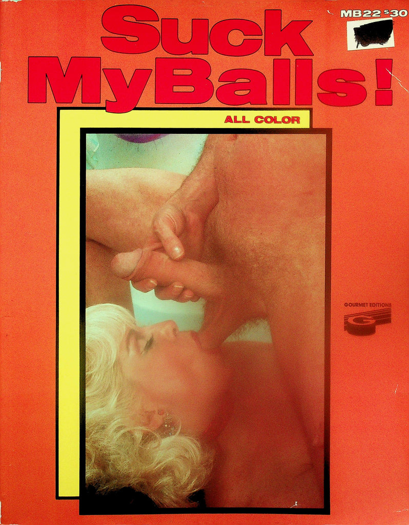 Suck My Balls Magazine  Ursula, Candy Samples & More!  June 1985  Gourmet Edition    121325lmp