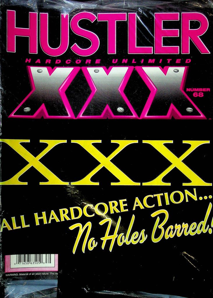 Hustler Hardcore Unlimited XXX Magazine No.68 NEW AND SEALED 102924RP