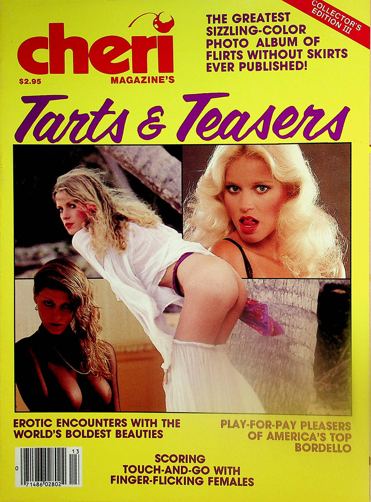 Cheri Tarts & Teasers Magazine  Lip Service Fantasy, Afternoon Delights & More!  vol.3 1981  Collector Edition  113024lm-p2