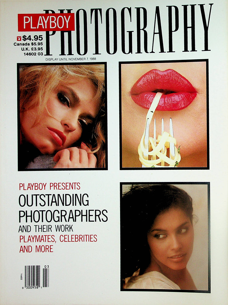 Playboy Photography Magazine Outstanding Photographers Work , Playmates, Celebrities and More  August 1988   122324lm-p