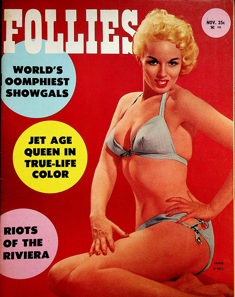 Follies  Vintage Magazine  Covergirl Jamie O'Neil  November 1961      051023lm-p