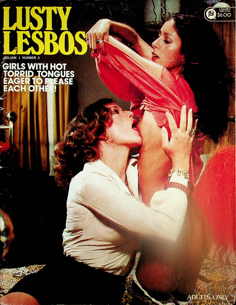 Lusty Lesbos Magazine  Girls With Hot Torrid Tongues Eager To Please  vol.1 #3  1983    042624lm-p