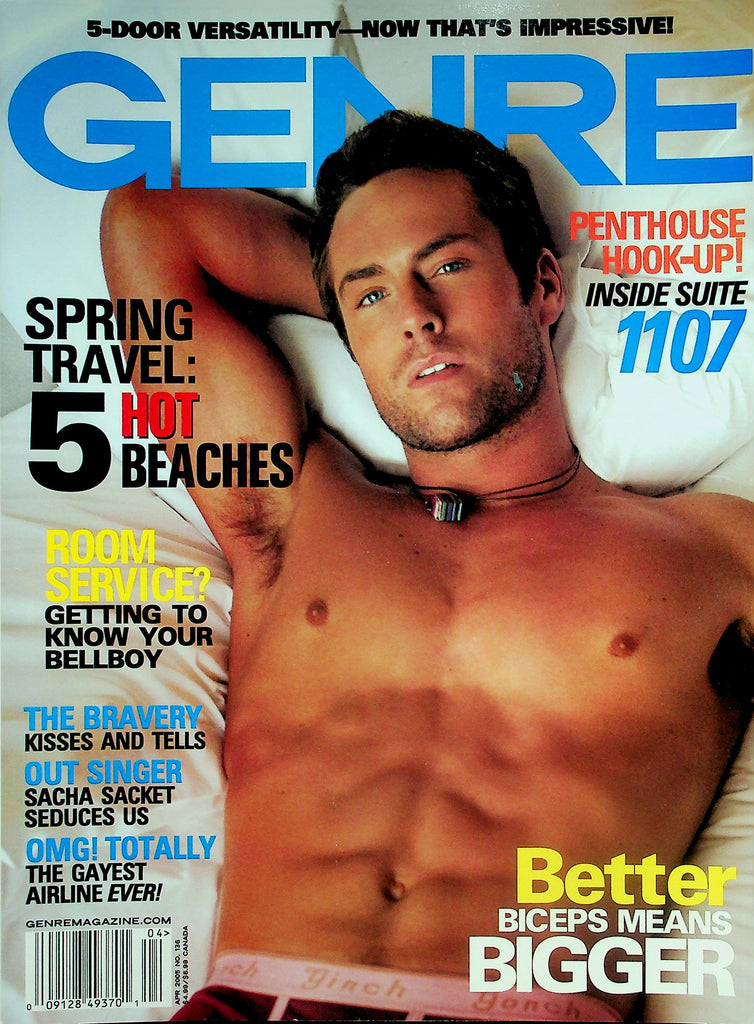 Genre Gay Interest Magazine  Better Biceps Means Bigger / Spring Travel Hot Beaches  April 2005    042326lmp