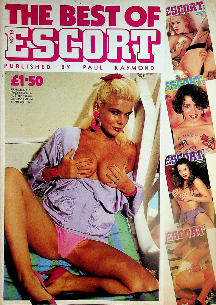 Escort Magazine  Covergirl Andrea  #18 1991   Paul Raymond   060324lm-p