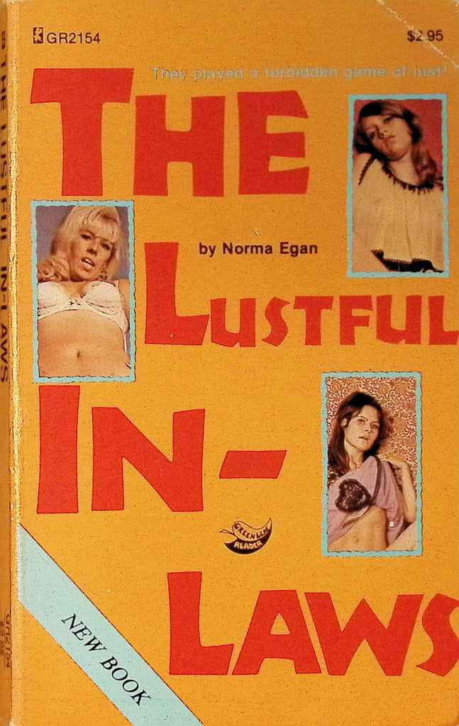 The Lustful In-Laws by Norma Egan GR2154 1979 Patch Pockets Greenleaf Classics Adult Paperback Novel 081925AMP