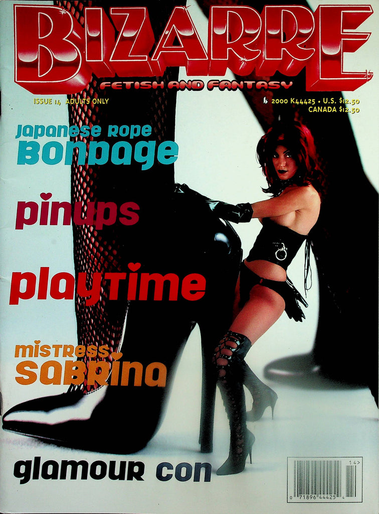 Bizarre Fetish And Fantasy Magazine  Mistress Sabrina  #14  2001    092225lm-p