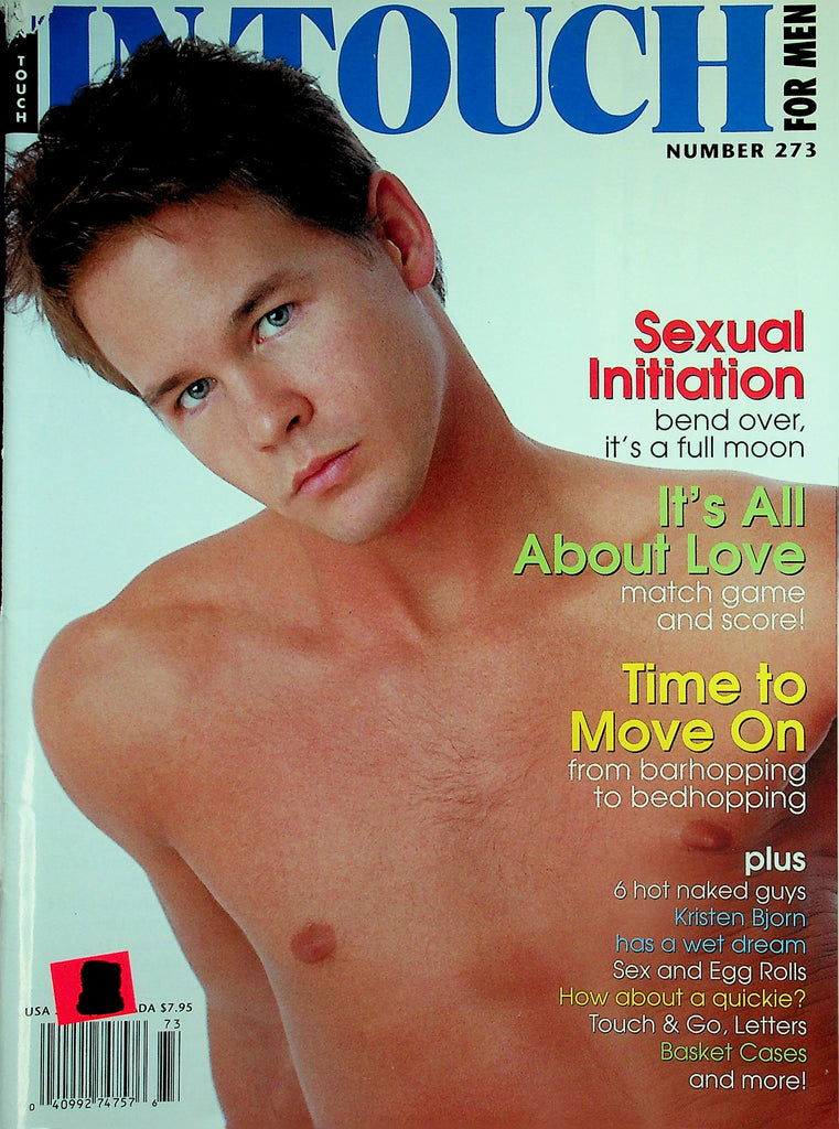 In Touch Gay Magazine  Cover Guy Johnny James  #273  March 2000    031826lmp