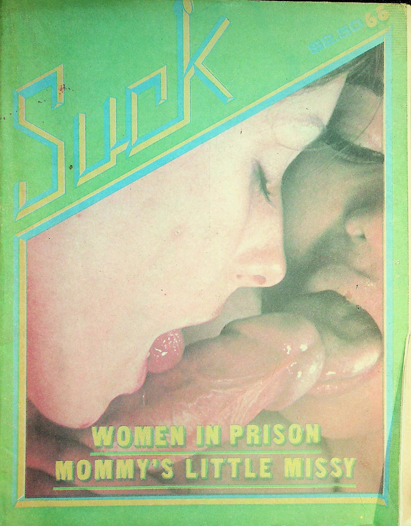 Suck Adult Newspaper Magazine  Women In Prison #65  1970's   082526lmp-GSC