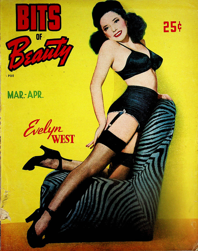 Bits Of Beauty Magazine  Covergirl Evelyn West / Jane Russell  March-April 1947  052024lm-p2
