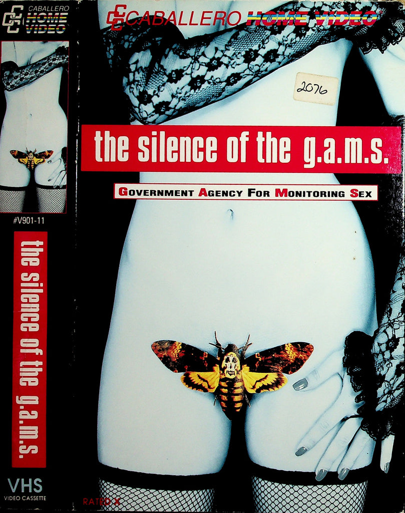 The Silence Of The G.A.M.S. Government Agency For Monitoring Sex with Charlie LaTour Tasha Voux Krisstara Knight Adult VHS Caballero 060926NAVHS-6