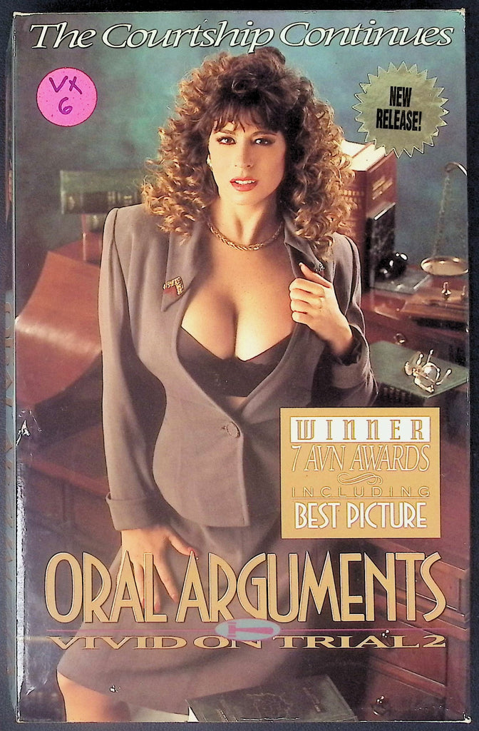Oral Arguments: Vivid on Trial 2 w/ Christy Canyon, Savannah, Brit Morgan, Adult VHS Vivid Video 091725AKVHS
