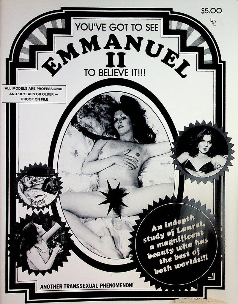Emmanuel II Transsexual Magazine  Laurel -The Best Of Both Worlds!  1978  London Enterprises   121423lm-p