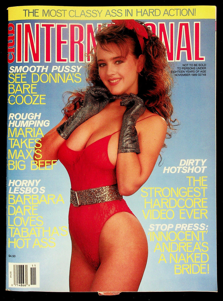 Club International Adult Magazine V13, No.11 November 1989 Donna, Maria & More 082126hrp-10