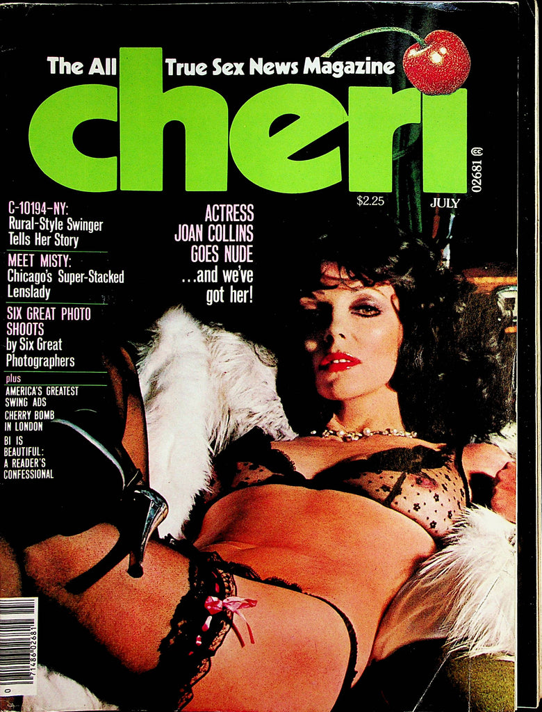 Cheri Magazine  Joan Collins Nude! / Cherry Bomb  July 1978      060523lm-p2