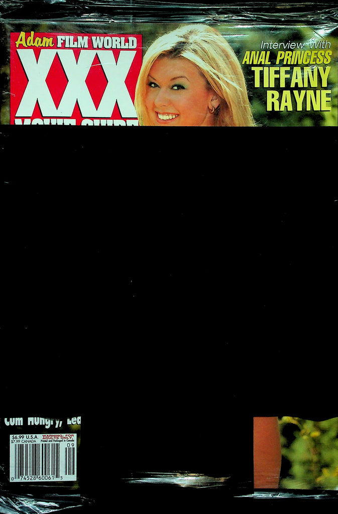 Adam Film World XXX Movie Guide   Covergirl Anal Princess Tiffany Rayne  vol.19 #9 November  2006   New/Sealed   010726lmp