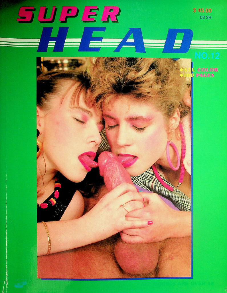 Super Head Magazine  #12  1980's  100 Pages! Gourmet Edition    061726lmp-GSC