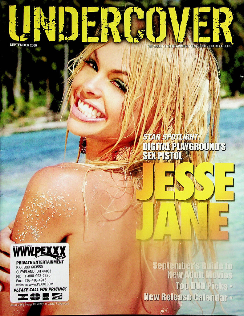 Undercover Adult Entertainment Magazine  Covergirl Jesse Jane  September 2006   031525lm-p2