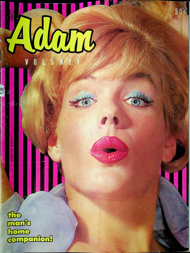 Adam Magazine Jean Carroll & Jean Jani Vol.5 No.7 1960s 121724RP