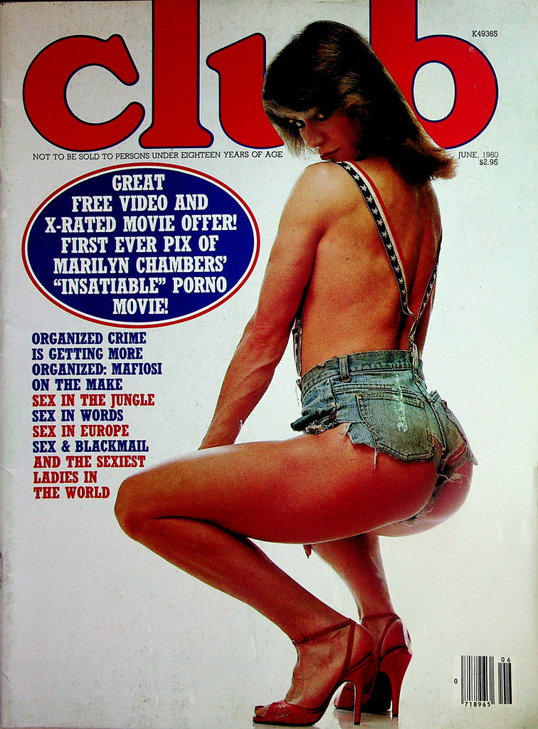 Club Magazine   Marilyn Chambers  June  1980 Paul Raymond   022725lm-p