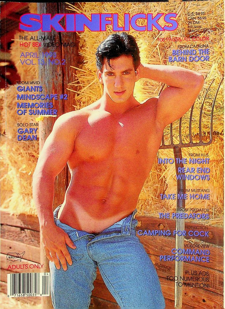 Skinflicks Gay Magazine  Behind The Barn Door  April 1993    Magcorp     043026lmp