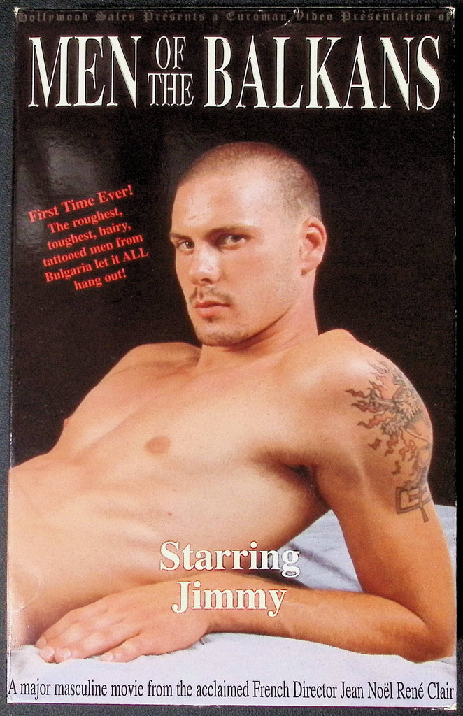 Men Of The Balkans West Hollywood Filmworks, Inc. Gay VHS 1997 100924JKVHS4