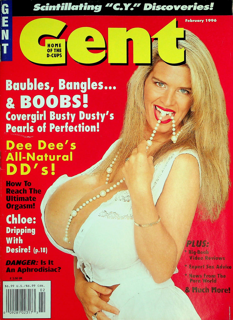 Gent Magazine  Cover: Busty Dusty / Chloe Vevrier  February 1996     052726lmp2-GSC