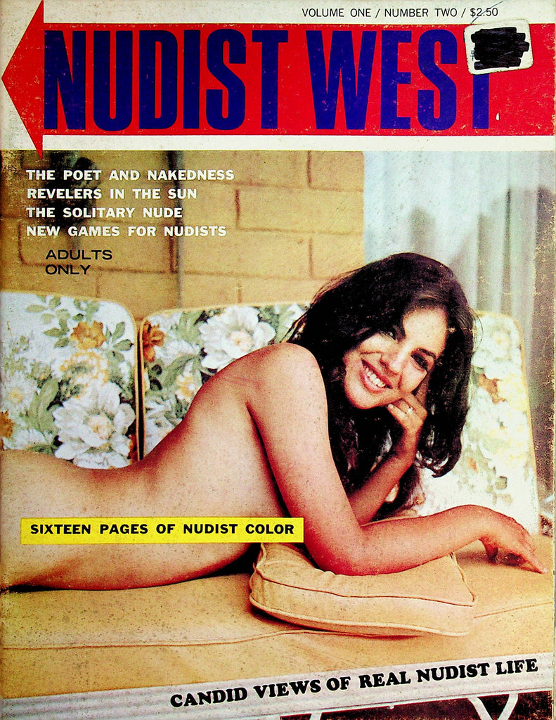 Nudist West Magazine  Candid Views Of Real Nudist Life  vol.1 #2  1966    073123lm-p