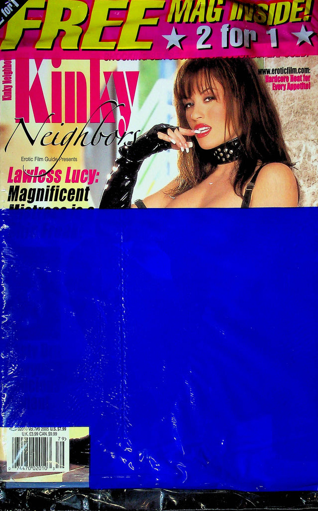 Kinky Neighbors Magazine Lawless Lucy Vol.7 No.9 2005 SEALED WITH BONUS MAG 092624RP