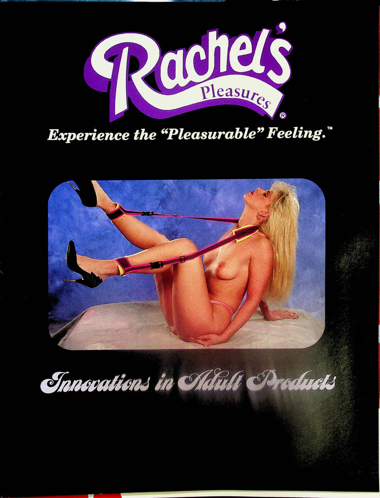 Rachel's Pleasure Catalog  Innovations In Adult Products      060225lm-p