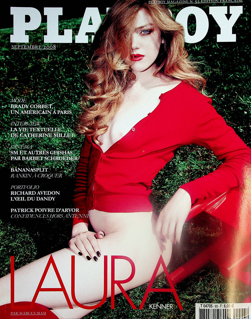 Playboy Magazine  Cover Girl Laura Kenner  September 2008  092224lm-p