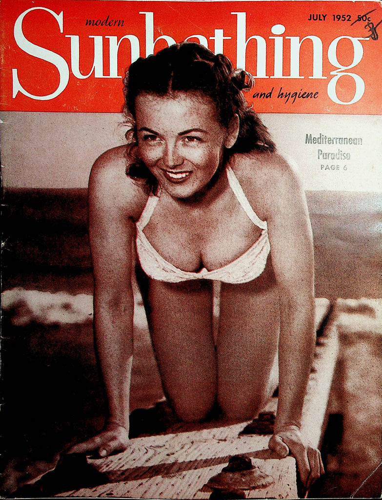 Modern Sunbathing and Hygiene Magazine  Mediterranean Paradise  July 1952      060623lm-p