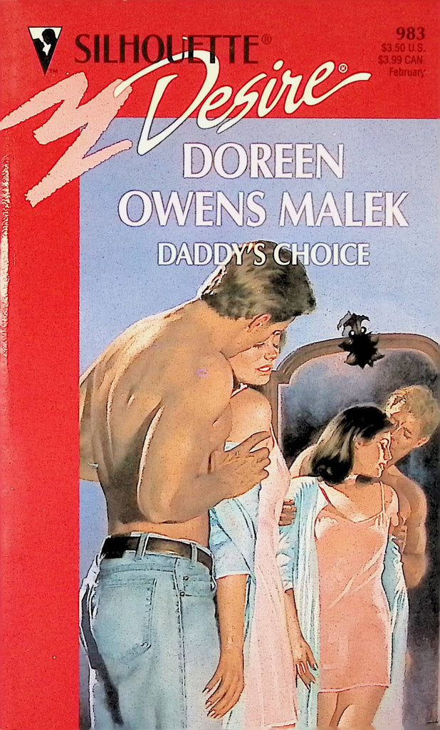 Doreen Owens Malek Daddy's Choice Silhouette Desire 983 1996 Adult Erotic Paperback Novel-060324AMP