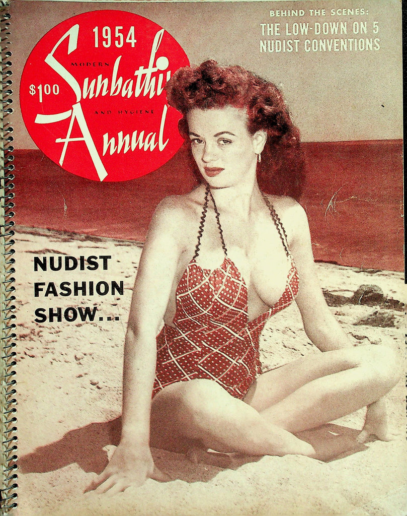 Modern Sunbathing And Hygiene Annual Magazine   Nudist Fashion Show / A Short Course In Nudism   1954    080126lmp-GSC
