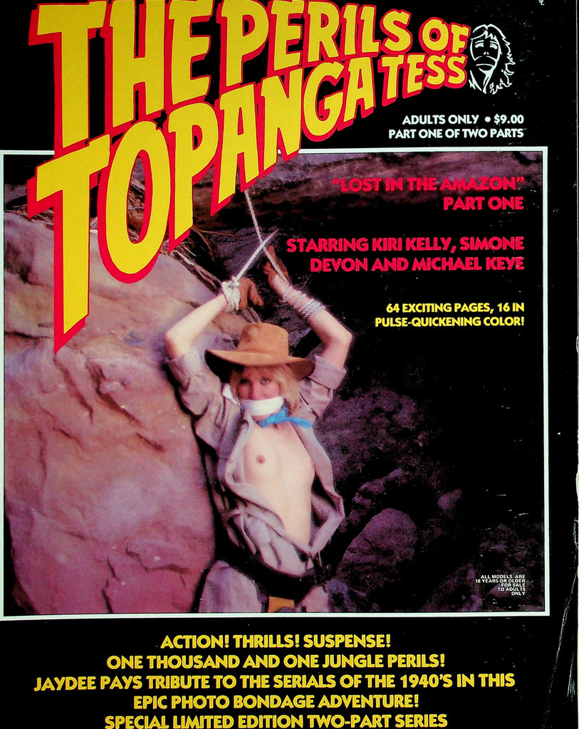 The Perils Of Topangatess Bondage Magazine  Part 1 : "Lost In The Amazon" w/Kiri Kelly , Simone Devon  June 1987   032126lmp