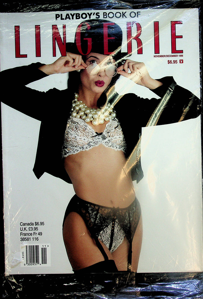 Playboy's Book Of Lingerie Magazine  November/December 1996   new / sealed    082124lm-p