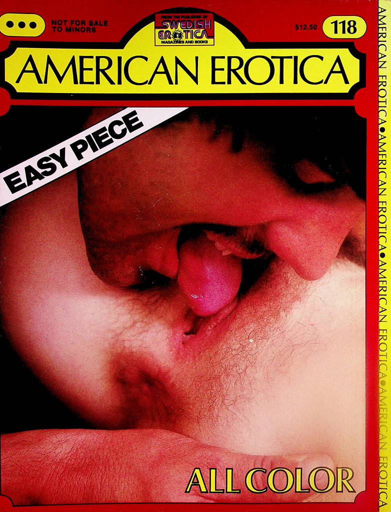American Erotica Magazine  Easy Piece  #118 1980's  Swedish Erotica    092823lm-p2
