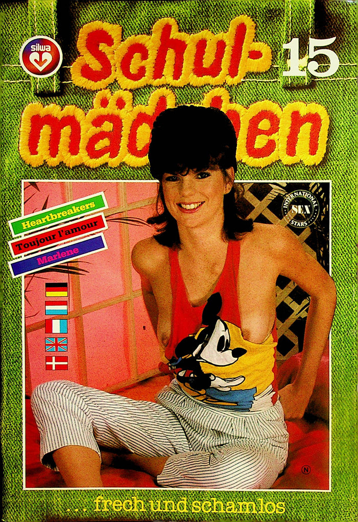 Schul-Madchen International Digest Magazine  Marlene / Heartbreakers  #15  1986 by Silwa   100423lm-p2