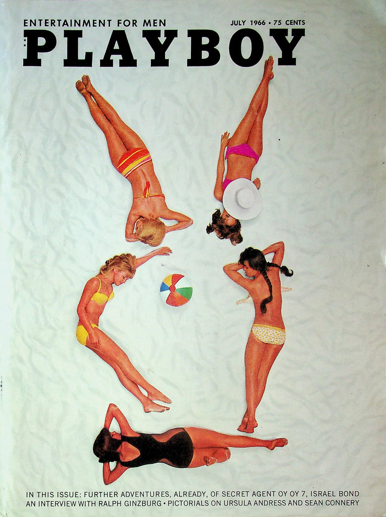 Playboy Magazine Ft. Ralph Ginzburg, Sean Connery & Ursula Andress July 1966 081225RP2-
