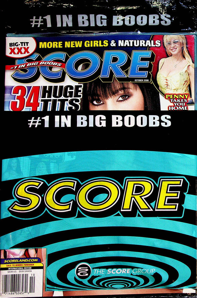 Voluptuous Magazine  34 Huge Tits / Penny Takes You Home  October  2006  New   050123lm-p