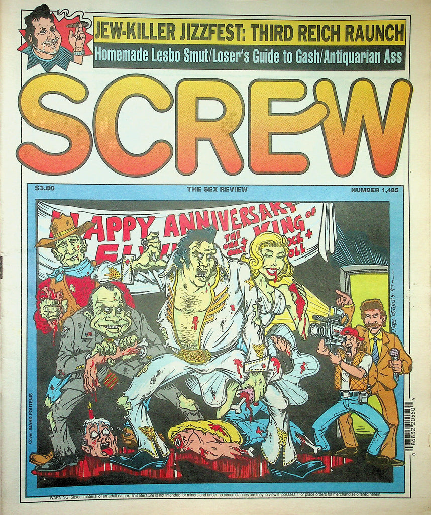 Screw Newspaper  Homemade Lesbo Smut / Loser's Guide To Gash  #1485  August 18,  1997    010626lmp2