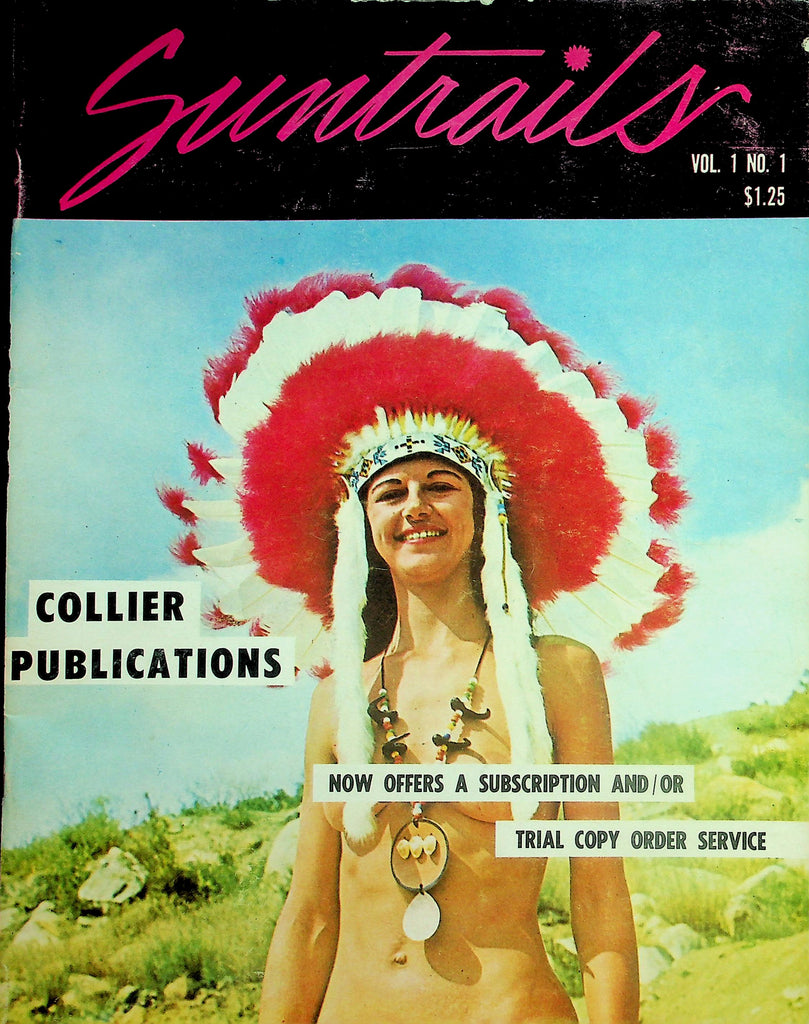 Suntrails Nudist Magazine  Pow-Wow / In The Dark   vol.1 #1  1962   070726lmp-GSC