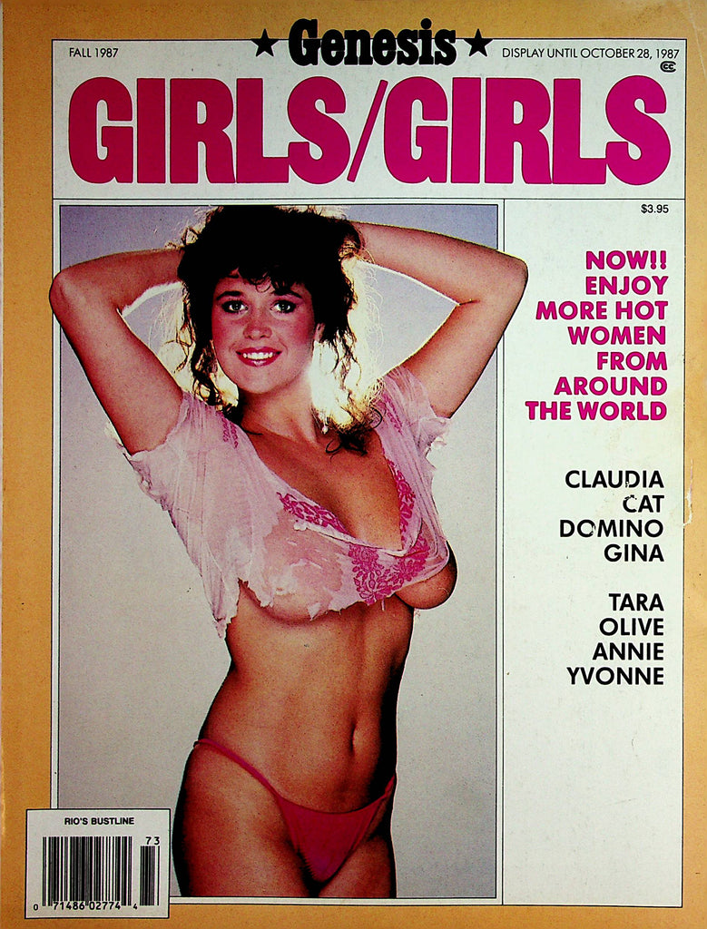 Genesis Girls/Girls Magazine  Hot Women From Around The World    Fall 1987     080123lm-p