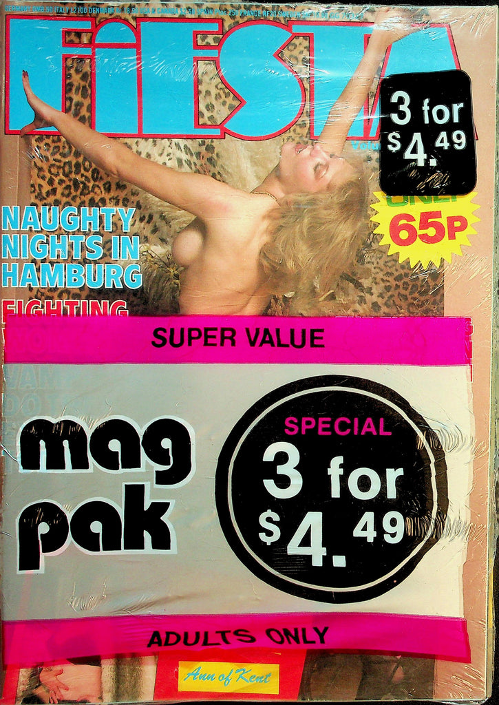 Lot Of 3 Magazines  Fiesta , Knave  & Mystery Title!  1980's New/Sealed  081826lmp-GSC