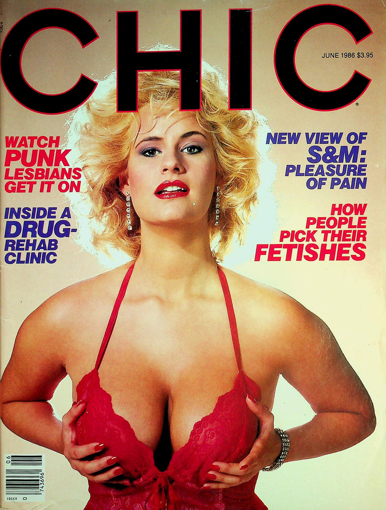 Chic Magazine  Cover/Centerfold Girl Trinity Loren  June 1986       032726lmp