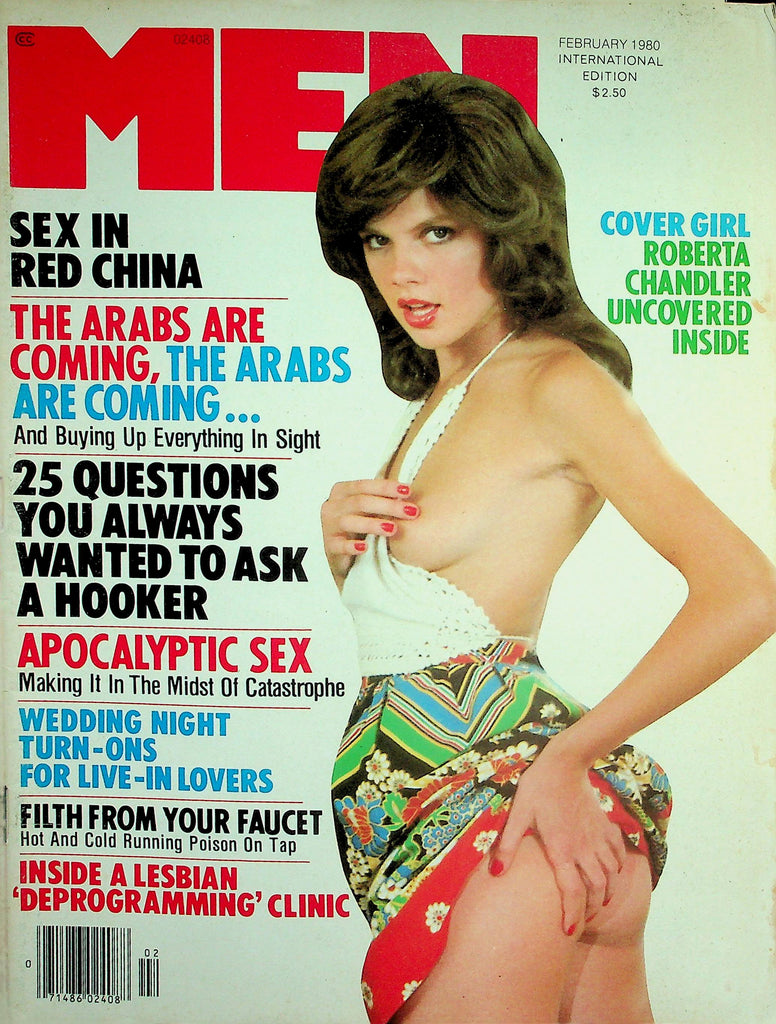Men Magazine  Covergirl Roberta Chandler / Sex In Red China  February 1980    122925lmp