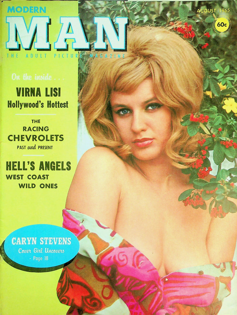 Modern Man Magazine  Cover Girl Caryn Stevens   August 1965    012626lmp