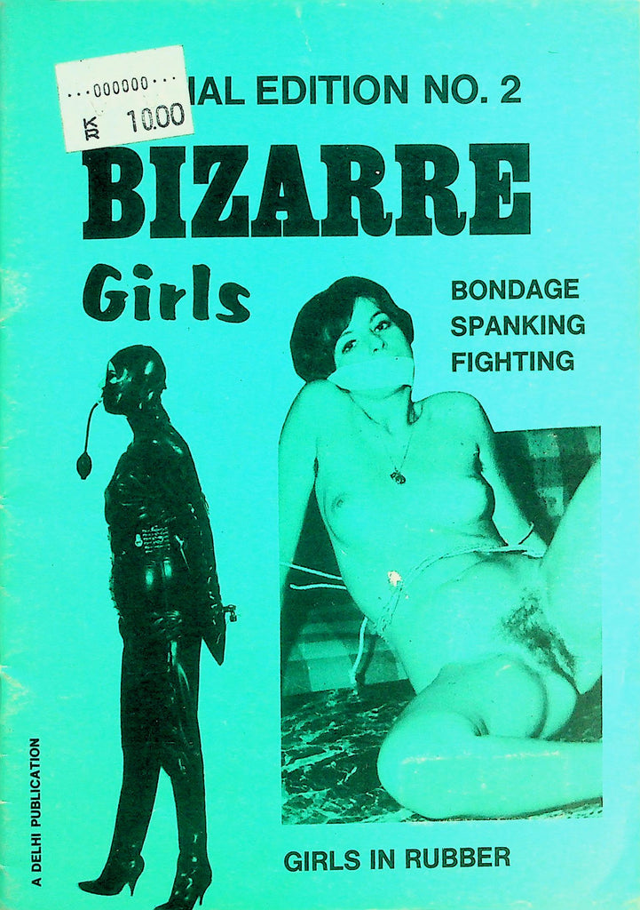 Bizarre Girls Fetish Digest  Bondage, Spanking, Fighting , Girls In Rubber  #2 1960's    100226lmp-GSC