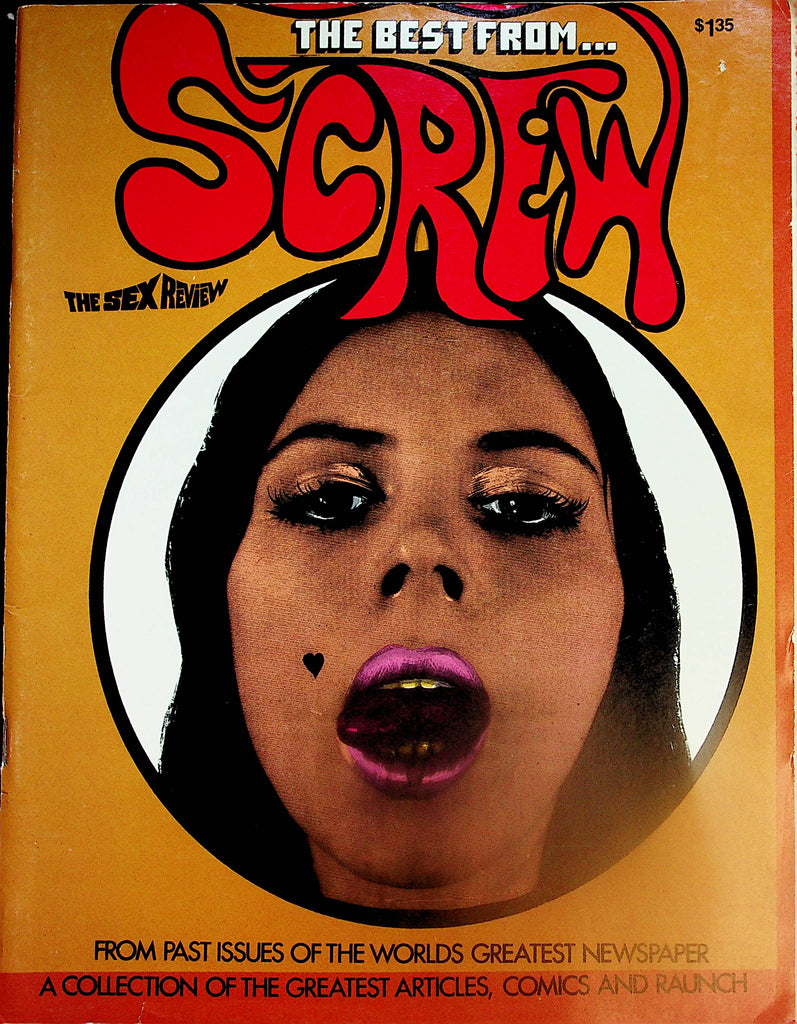 The Best From... Screw Magazine   Tail Of The Boston Dangler /  Etiquette Of Asshole Eating and More!  1970's  072724lm-p